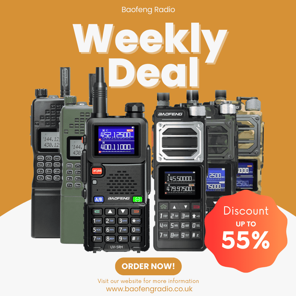 Baofeng Waterproof Walkie talkie UV-98 Pro Radio