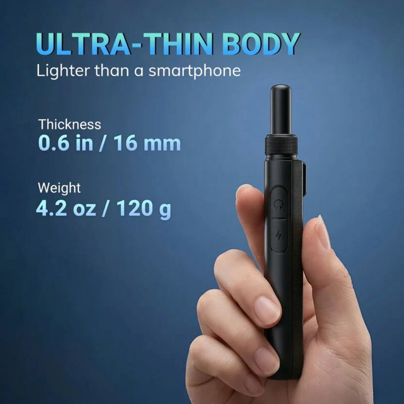 Alervites PoC-AT1 Network Radio | Ultra-Thin Body Lighter Than Smartphone 120g