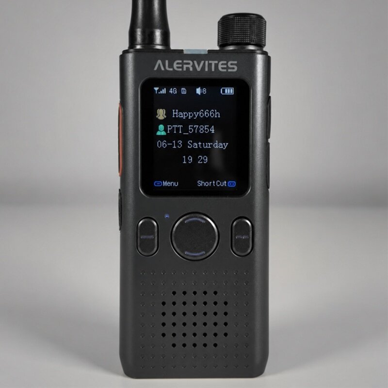 Alervites PoC-AT1 Screen Showing 4G Network Connected and Ready