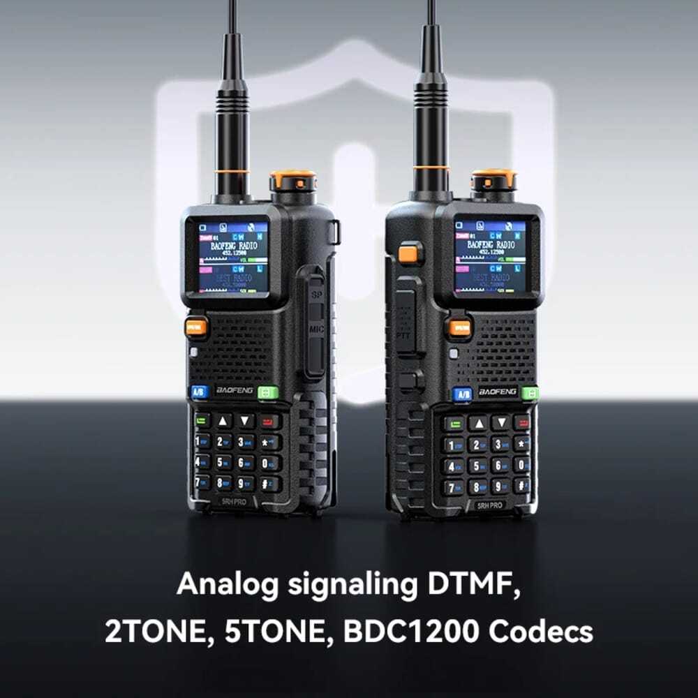 Baofeng UV-5RH Pro GPS Ham Radio – 10W Long Range Two-Way Radio