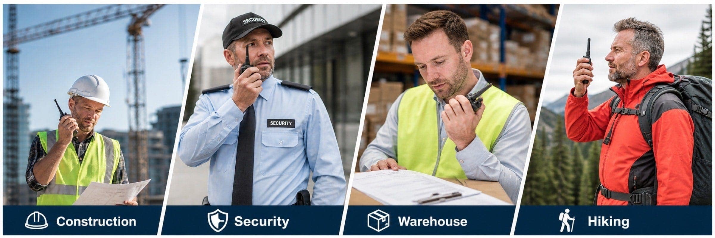 Baofeng BF-88ST Pro PMR446 | Industries Using Walkie Talkies UK Security Retail Hospitality