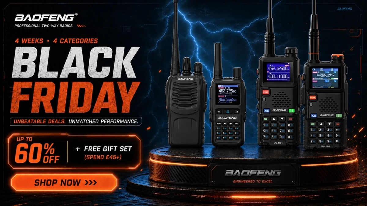 Baofeng UK Black Friday sale hero banner