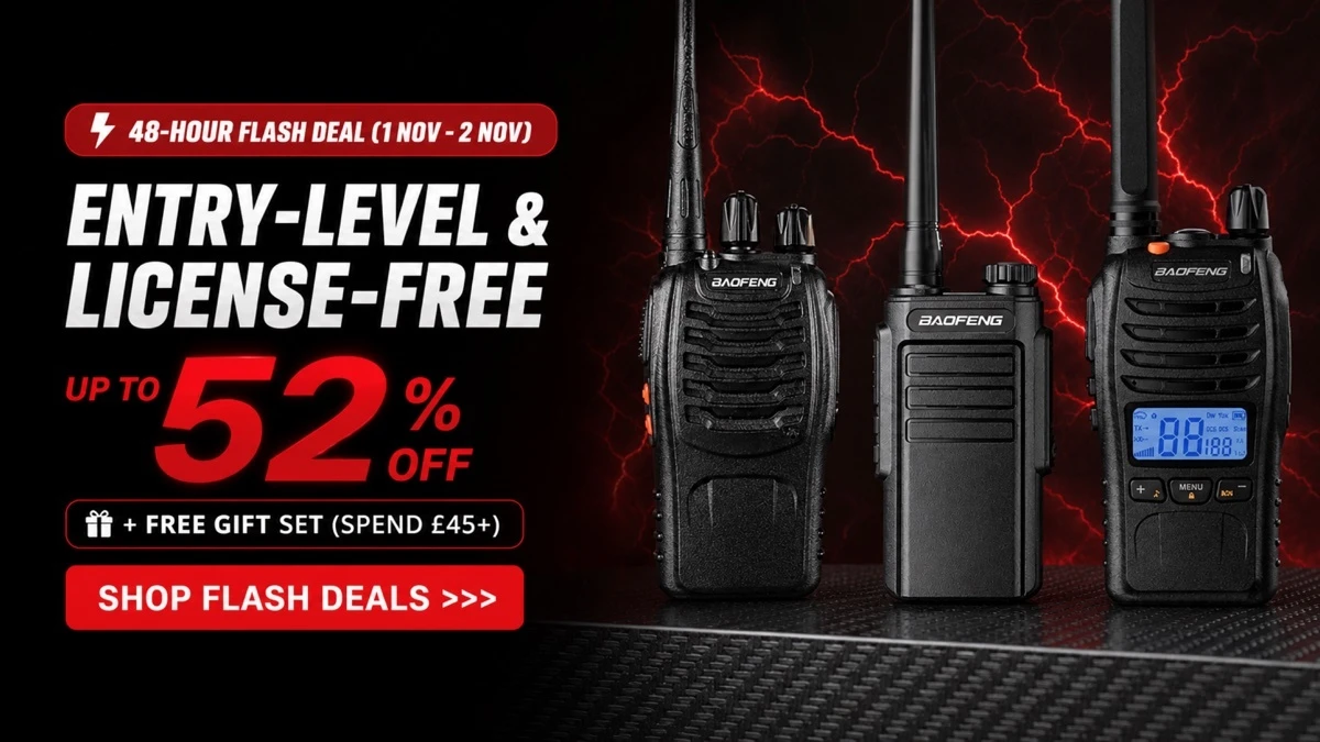 Round 1 Flash Sale Entry Level and License Free Radios