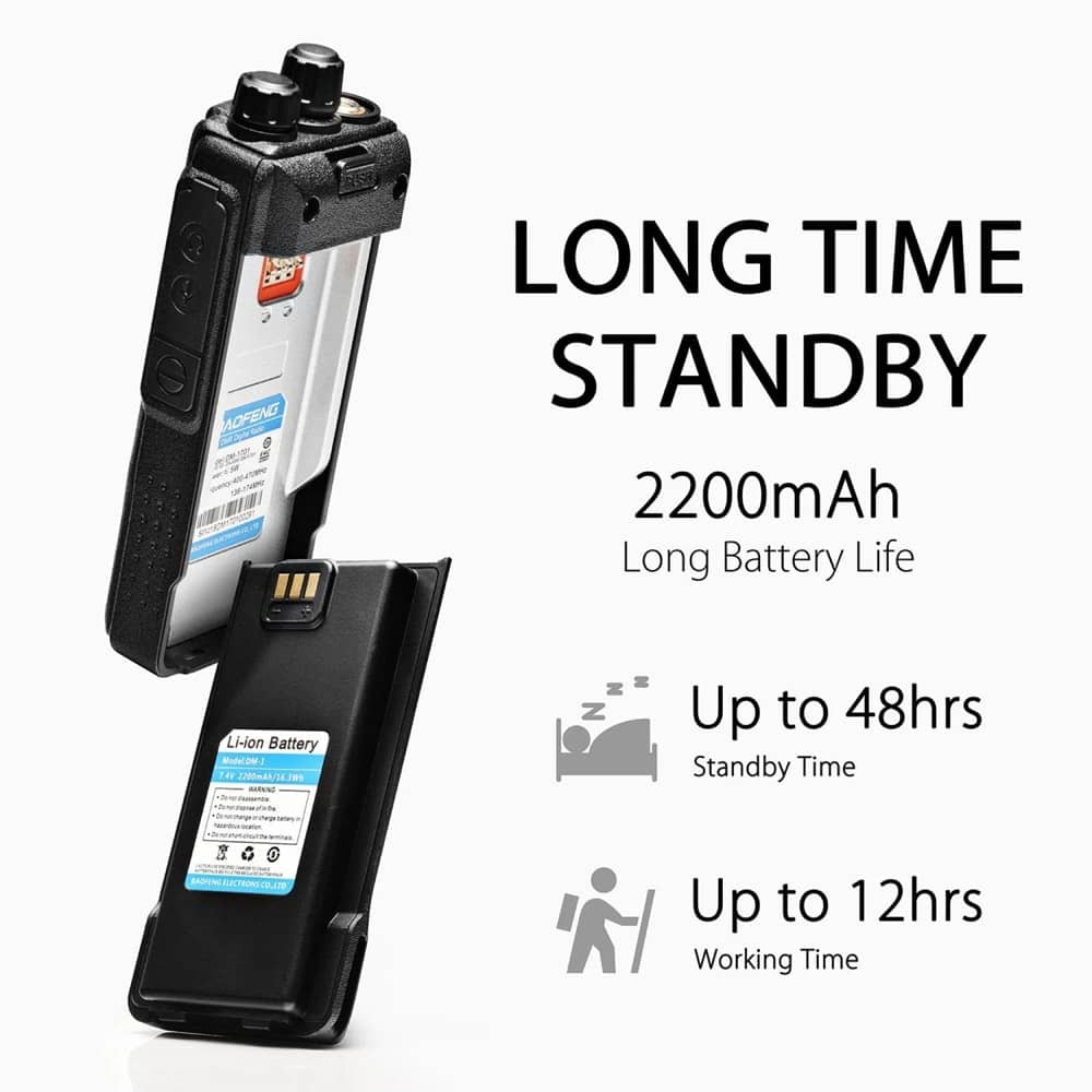 Baofeng DM-1701 2200mAh Battery