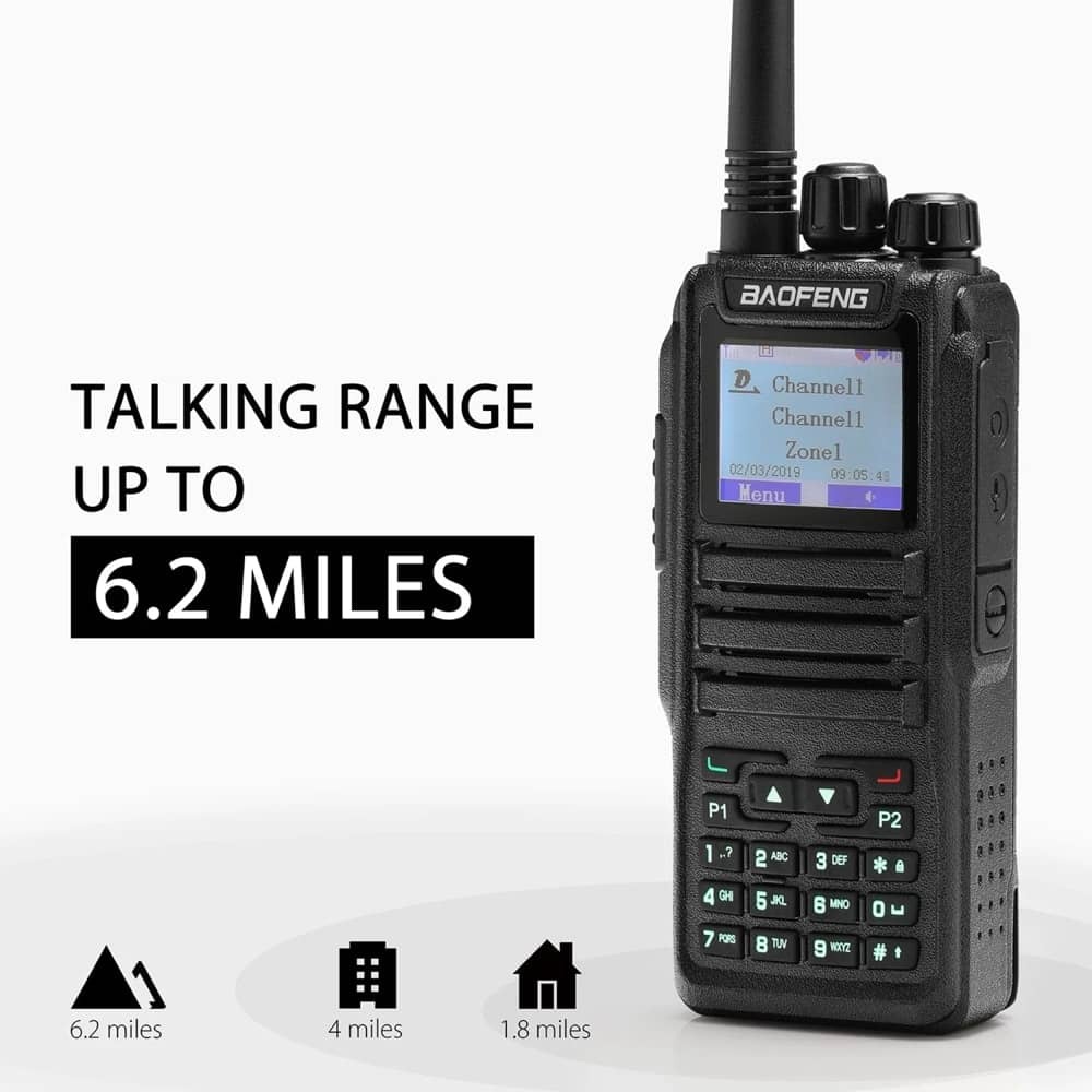 Baofeng DM-1701 Range Spectrum