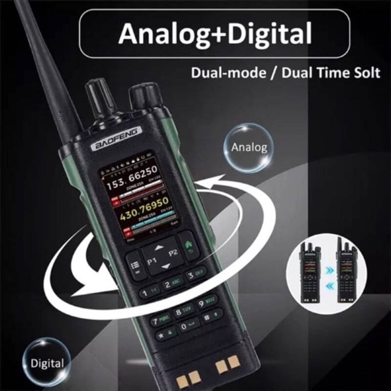 baofeng dm-32 dmr 10w radio support analog + digital dual mode