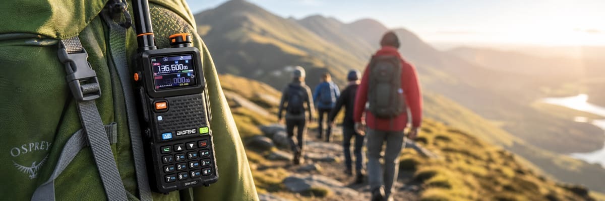 Outdoor Walkie Talkies UK - Waterproof & Long-Range Radios for Adventures