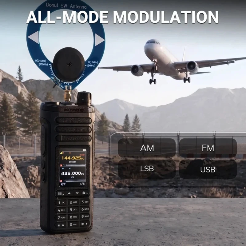 Baofeng SW-9 all mode modulation FM AM SSB USB LSB demodulation