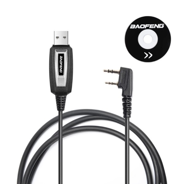 Baofeng USB programming cable for UV-5R and BF-888S series walkie-talkies