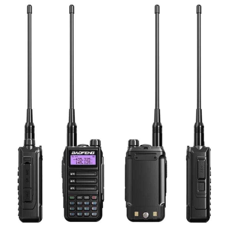 Baofeng UV-16 Pro V2 10W Dual Band Walkie Talkie - IP68 Waterproof, Long Range, VHF/UHF, Airsoft, Hiking, Camping