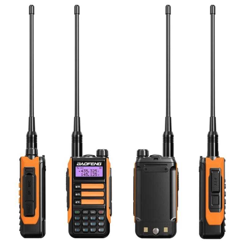 Baofeng UV-16 Pro V2 10W Dual Band Walkie Talkie - IP68 Waterproof, Long Range, VHF/UHF, Airsoft, Hiking, Camping