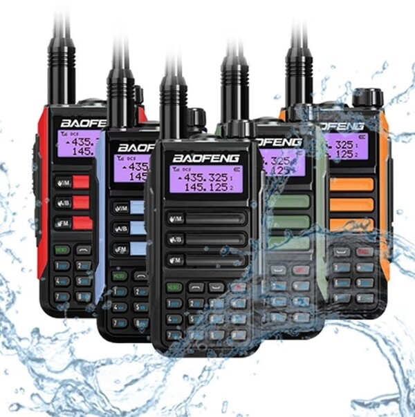 Baofeng UV-16 Pro IP68 Waterproof Dual-Band Walkie Talkies
