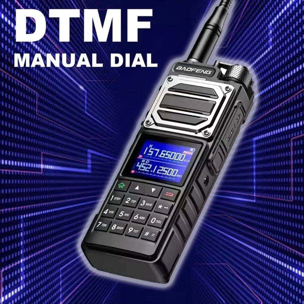 Baofeng UV-25 Military Walkie Talkie Long Range Tactical Ham Radio DTMF Manual Dial