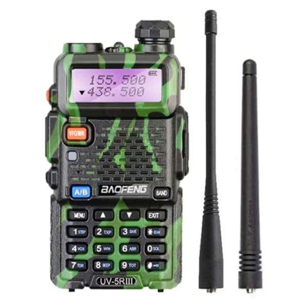 Baofeng UV-5R III Camo Tri-Band Radio