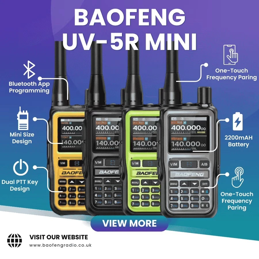 Baofeng UV-5R Mini Walkie Talkie UK Deal