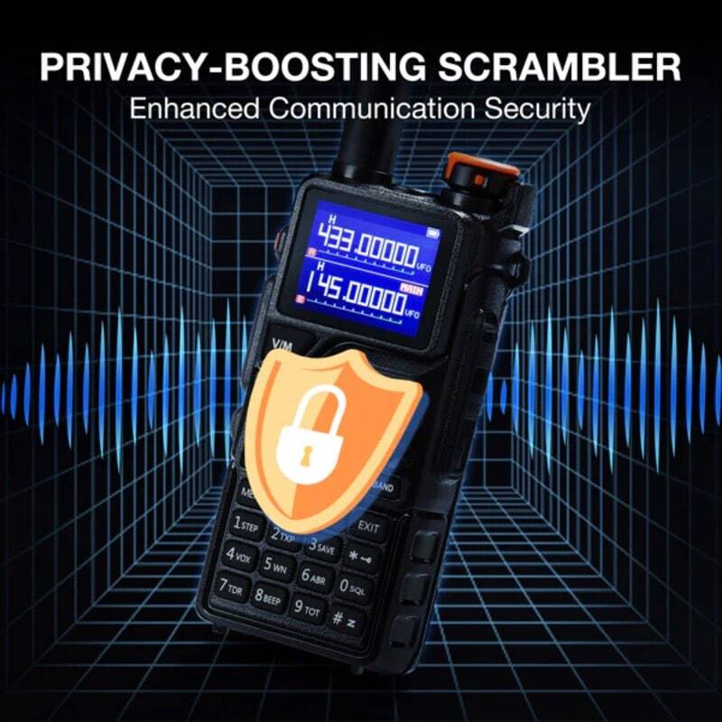 Baofeng UV-K5 Plus Multi-Band Walkie Talkie PRIVACY-BOOSTING SCRAMBLER Enhanced Communication Security