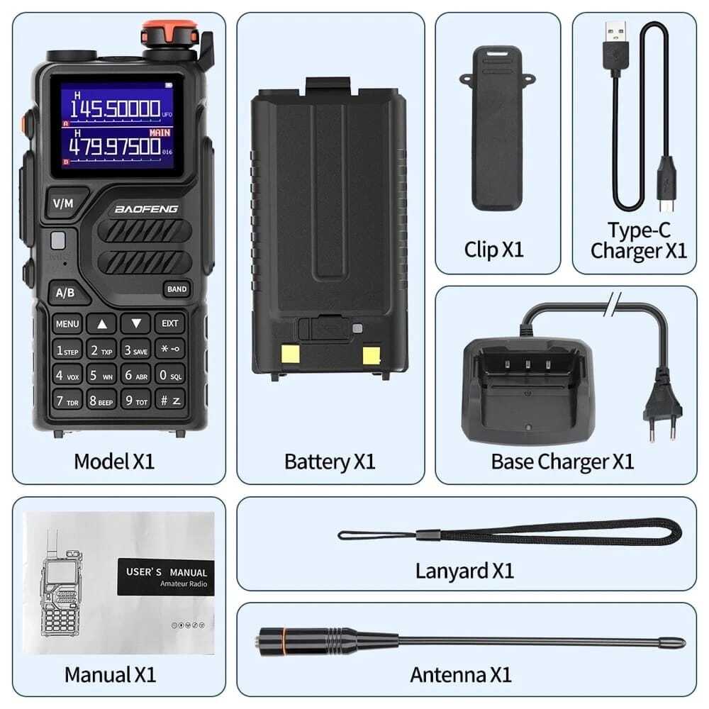 Baofeng UV-K5 Plus 10W Long range walkie talkie | full band two way radio -3