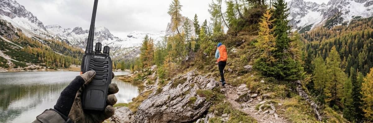 Best walkie talkies for outdoor enthusiasts in the UK - hiking camping waterproof