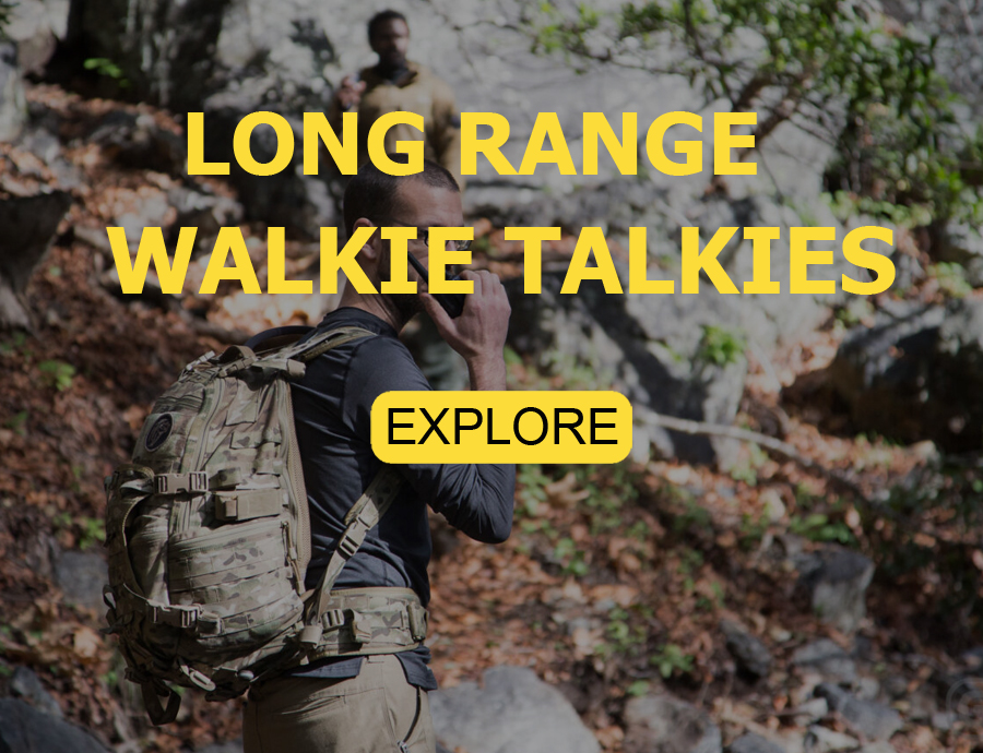 Long range Walkie talkies