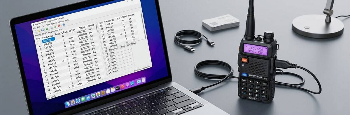 Using Baofeng programming software to fix channel beeping issues