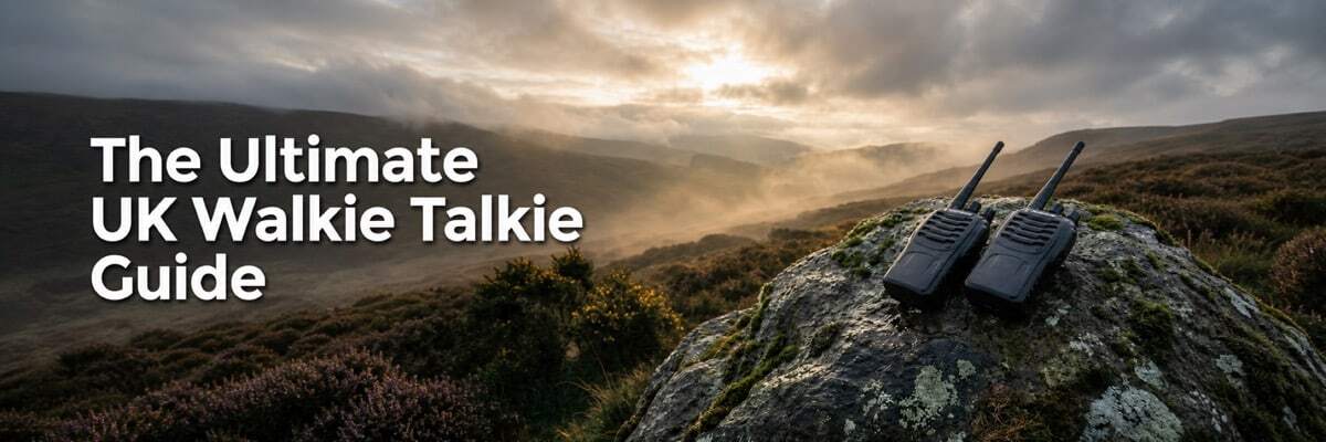 The ultimate UK walkie talkie guide — best PMR446 and long-range radios 2026