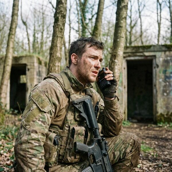 Using Baofeng long range walkie talkie for Airsoft in the UK outdoors