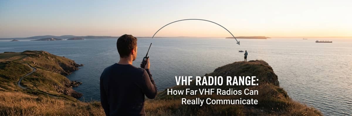 VHF radio range explained — how far can a VHF radio communicate in the UK