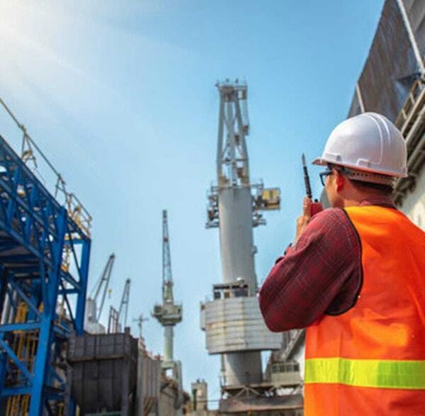 Two way radios for construction sites UK