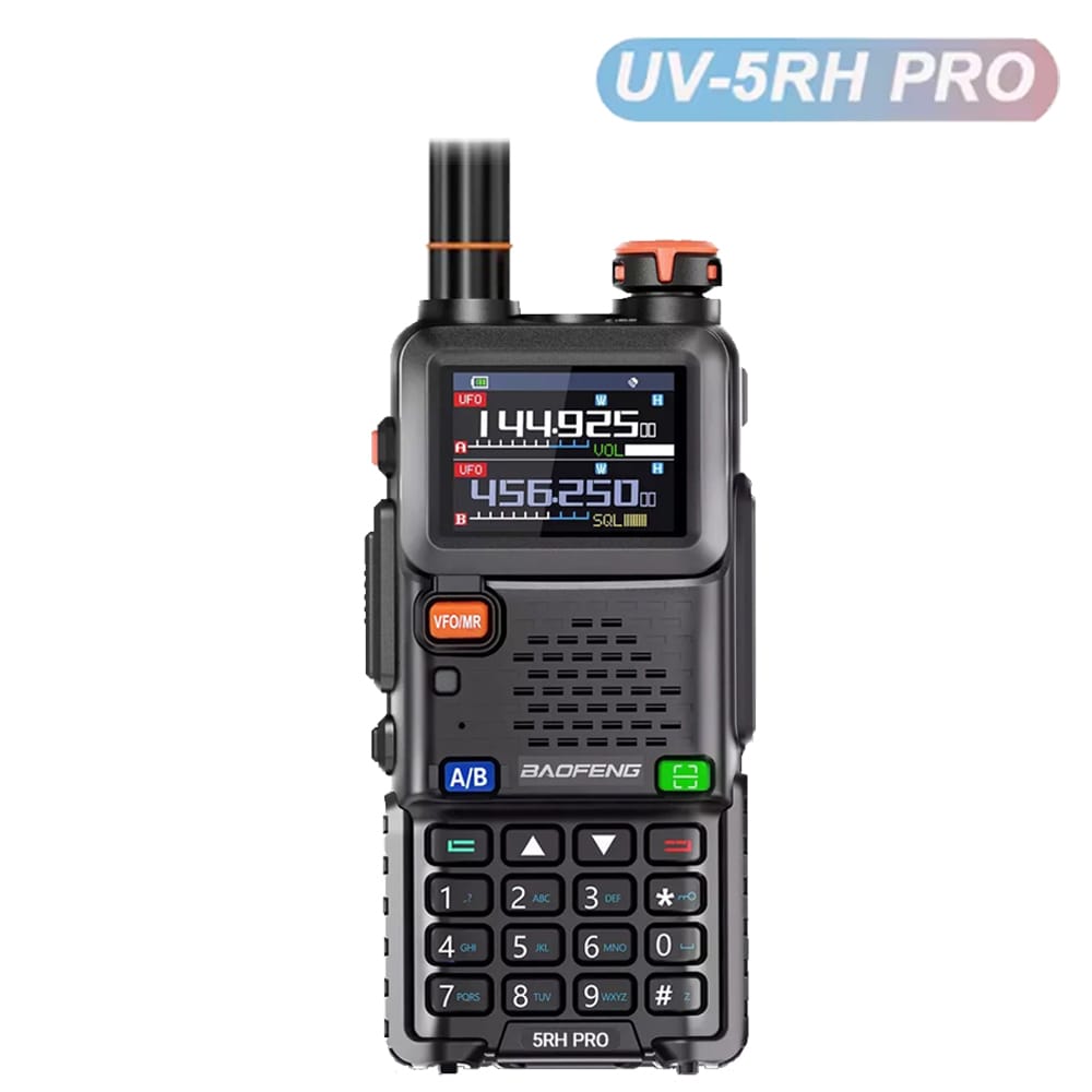 Baofeng UV-5RH Pro GPS 10w multi-band ham long range walkie talkie two way radio