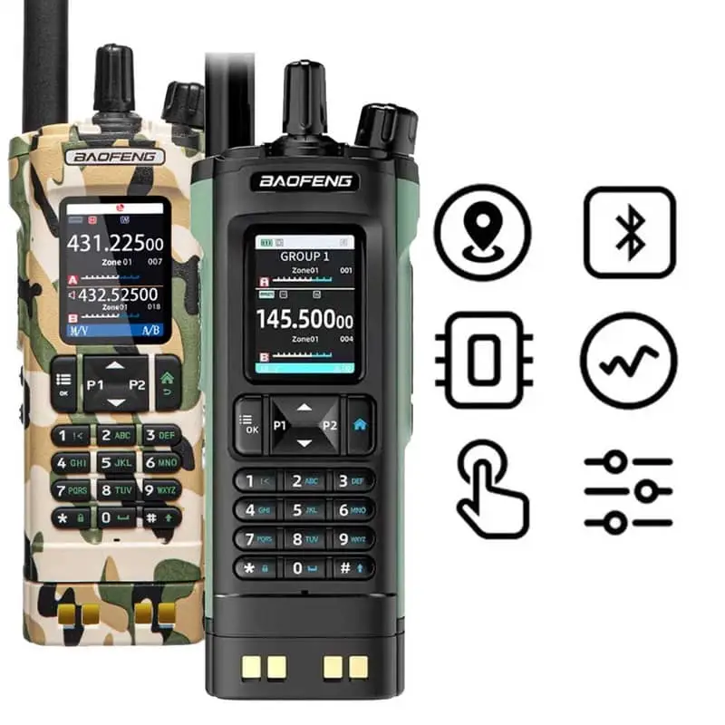 Baofeng UV-32 10W Multi Band Walkie Talkie