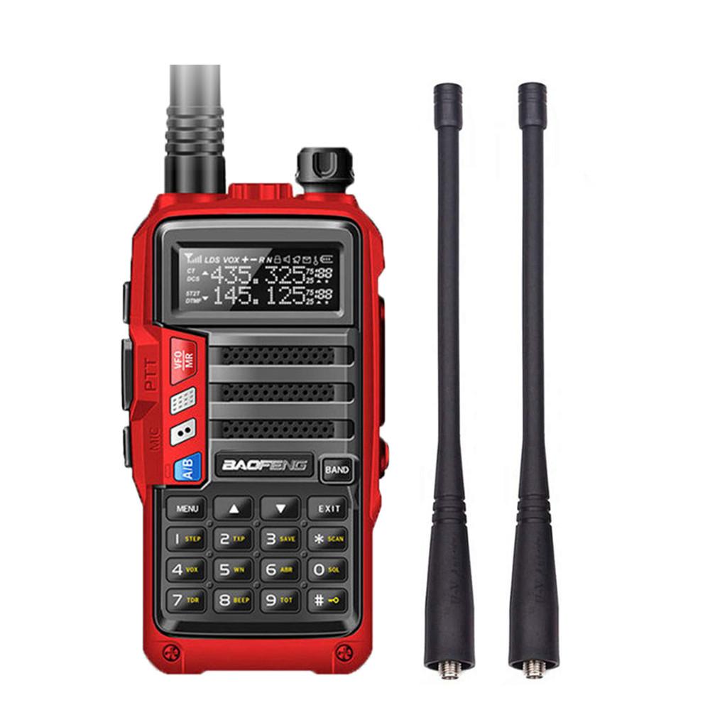 Baofeng UV-S9 Tri-Band UHF/VHF 8W Walkie Talkie Two Way Radio Scanner 