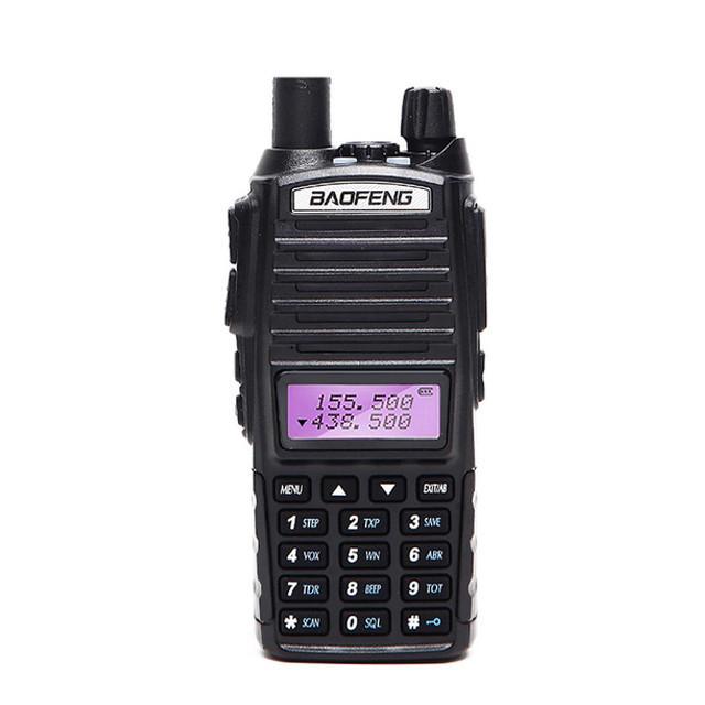 Upgraded BAOFENG UV-82 8W High Power Dual Band VHF/UHF Walkie Talkie + Earpiece 