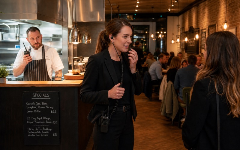 The 5 Best Walkie Talkies for Restaurants: 2026 UK Edition