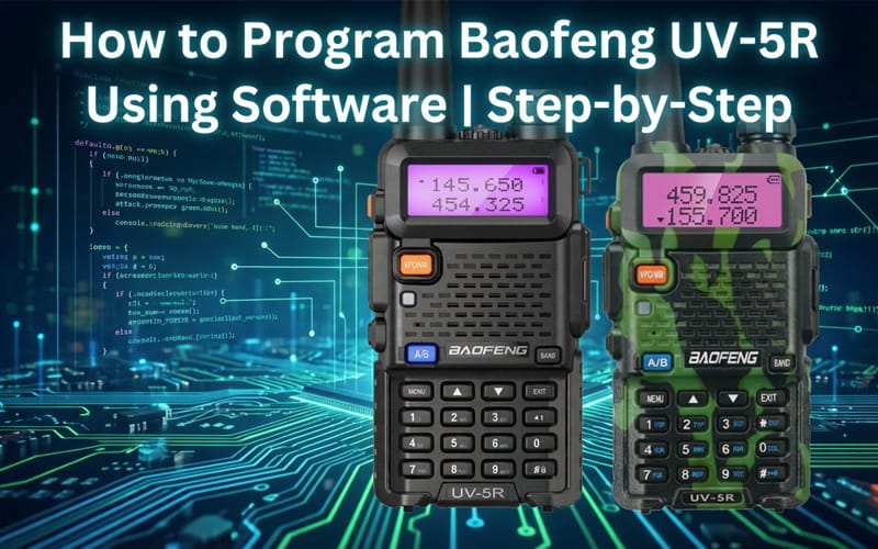 How to Program Baofeng UV-5R Using Software | Step-by-Step