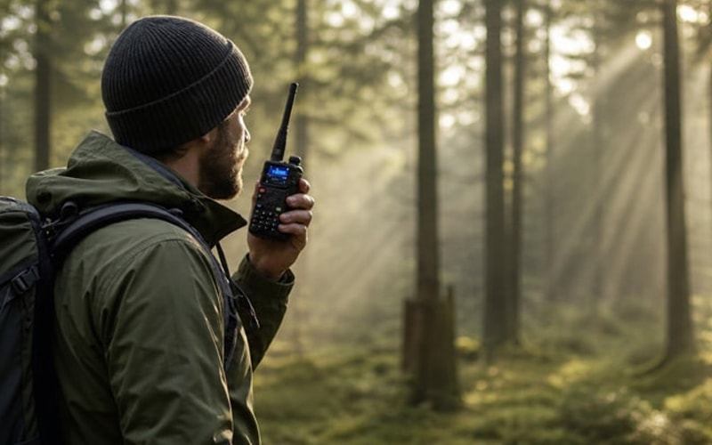 Walkie Talkie Range in Woods: Real-World Distances for UK Hikers