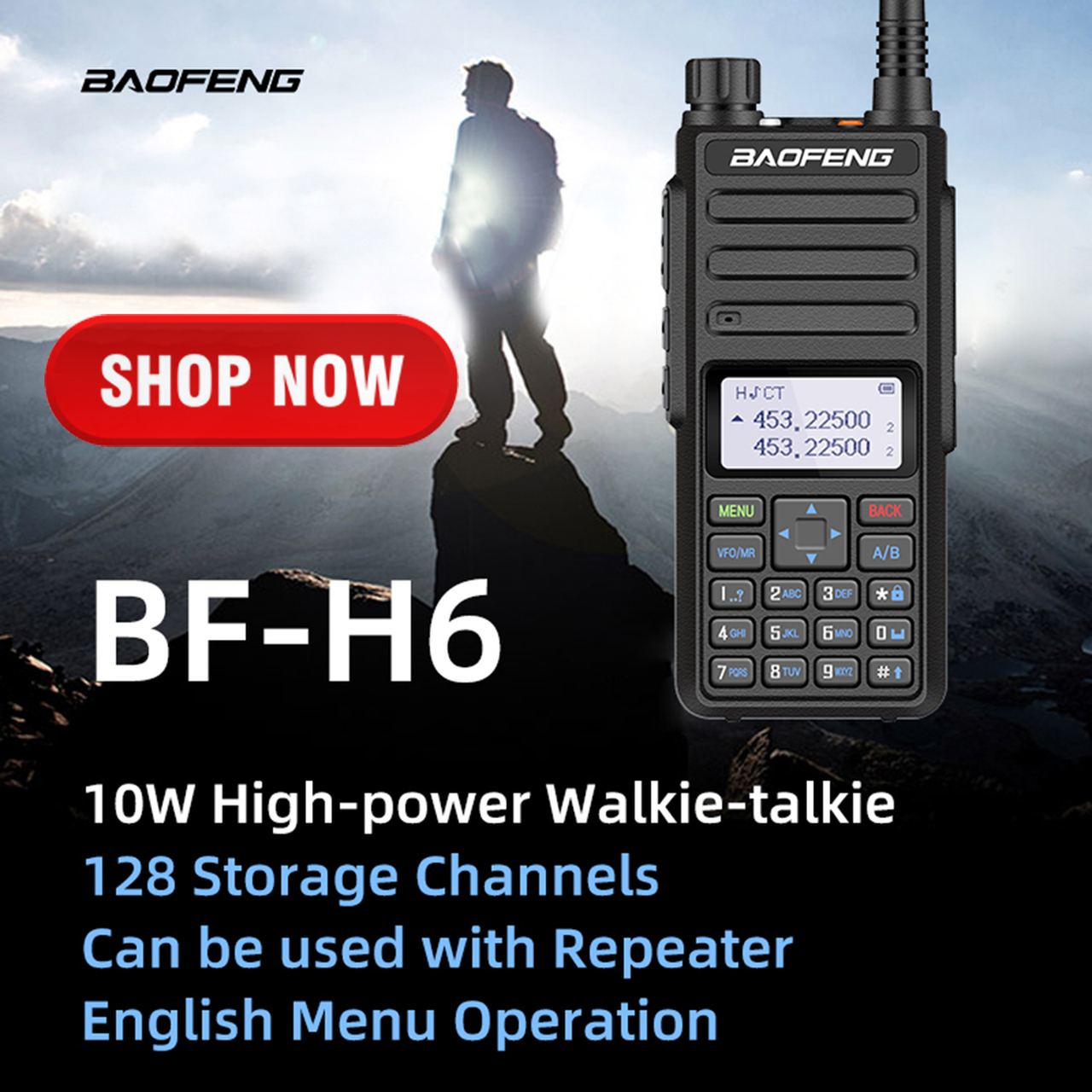 How to increase two way radio talk distance Baofeng UK