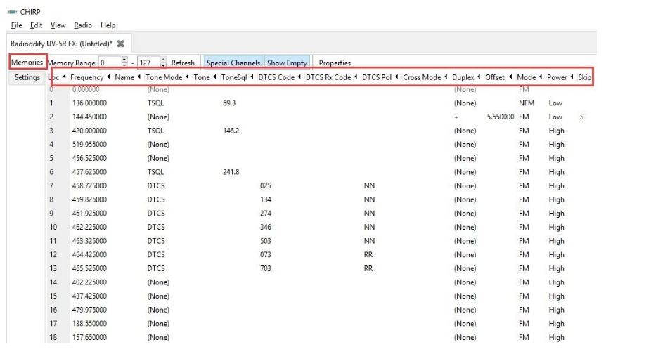 chirp programming software uv 82