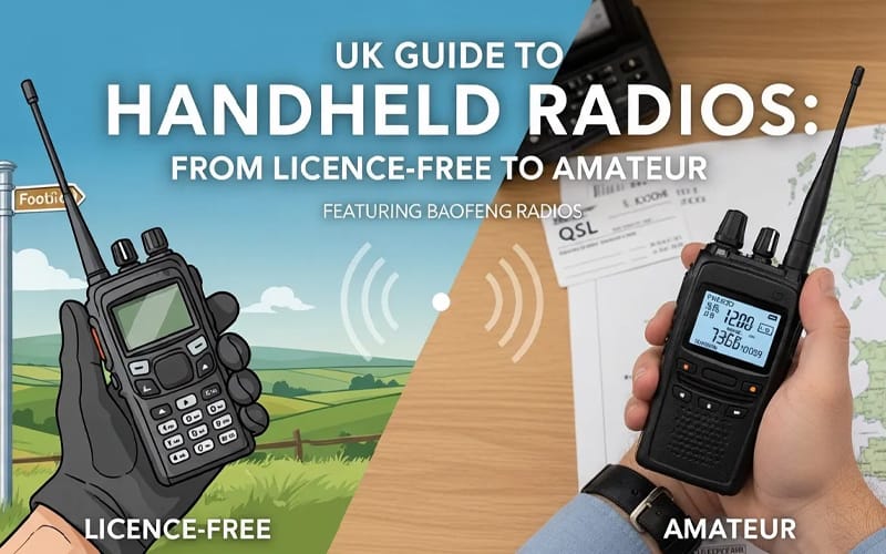 Using Handheld Radio UK Guide to Hand Held Radios: From Licence-Free to Amateur - Baofeng UK