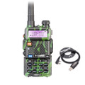 Baofeng Radio UV-5R Dual Band Green Outdoor Walkie Talkie-1