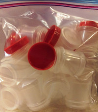 Qty 20 Spice Jars with Sifter and Cap Qty 20 Spice Jars with Sifter and Cap