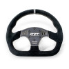 The DRT Motorsports 330mm D-Shape Steering Wheels in both Leather and Suede