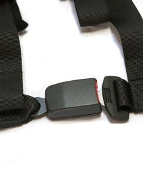 PRP Harness Black Offroad 4 point harness 2 inch straps easy adjustable harness comfortable offroad harness auto latch