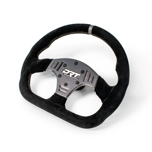 The DRT Motorsports 330mm D-Shape Steering Wheels in both Leather and Suede