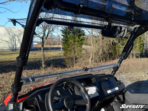 2016+ HONDA PIONEER 1000 SCRATCH-RESISTANT FLIP WINDSHIELD