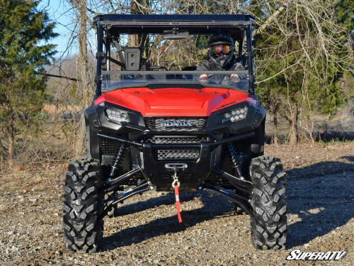 2016+ HONDA PIONEER 1000 SCRATCH-RESISTANT FLIP WINDSHIELD