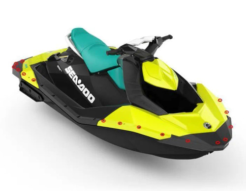 SEADOO SPARK HULL WASHER KIT SEADOO SPARK HULL WASHER KIT