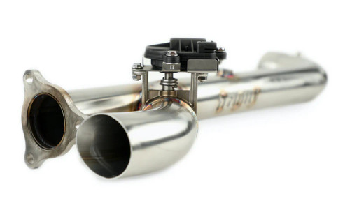 SIDE PIECE HEADER PIPE WITH ELECTRONIC CUTOUT - RZR TURBO SIDE PIECE HEADER PIPE WITH ELECTRONIC CUTOUT - RZR TURBO