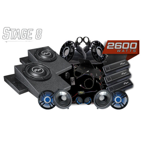 CAN-AM® MAVERICK R SIGNATURE SERIES STAGE 8 STEREO KIT | UTVS-R-S8-S CAN-AM® MAVERICK R SIGNATURE SERIES STAGE 8 STEREO KIT | UTVS-R-S8-S