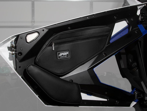 PRP Seats Front Door Bags For 2020 - 2024 with Knee Pad for Polaris RZR PRO XP, PRO R, Turbo R (Pair)