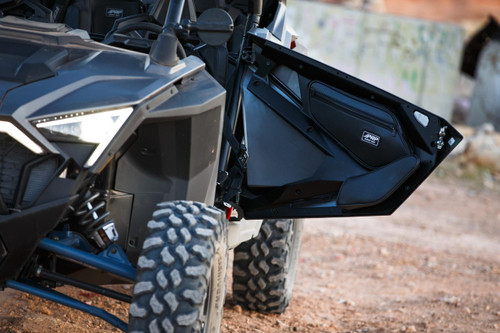 PRP Seats Front Door Bags For 2020 - 2024 with Knee Pad for Polaris RZR PRO XP, PRO R, Turbo R (Pair)